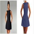 Chic Backless Summer Dress - Sleek, Slim-Fitting & Stylish for Any Occasion